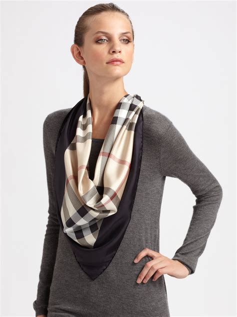 burberry silk square scarf|burberry silk scarf price.